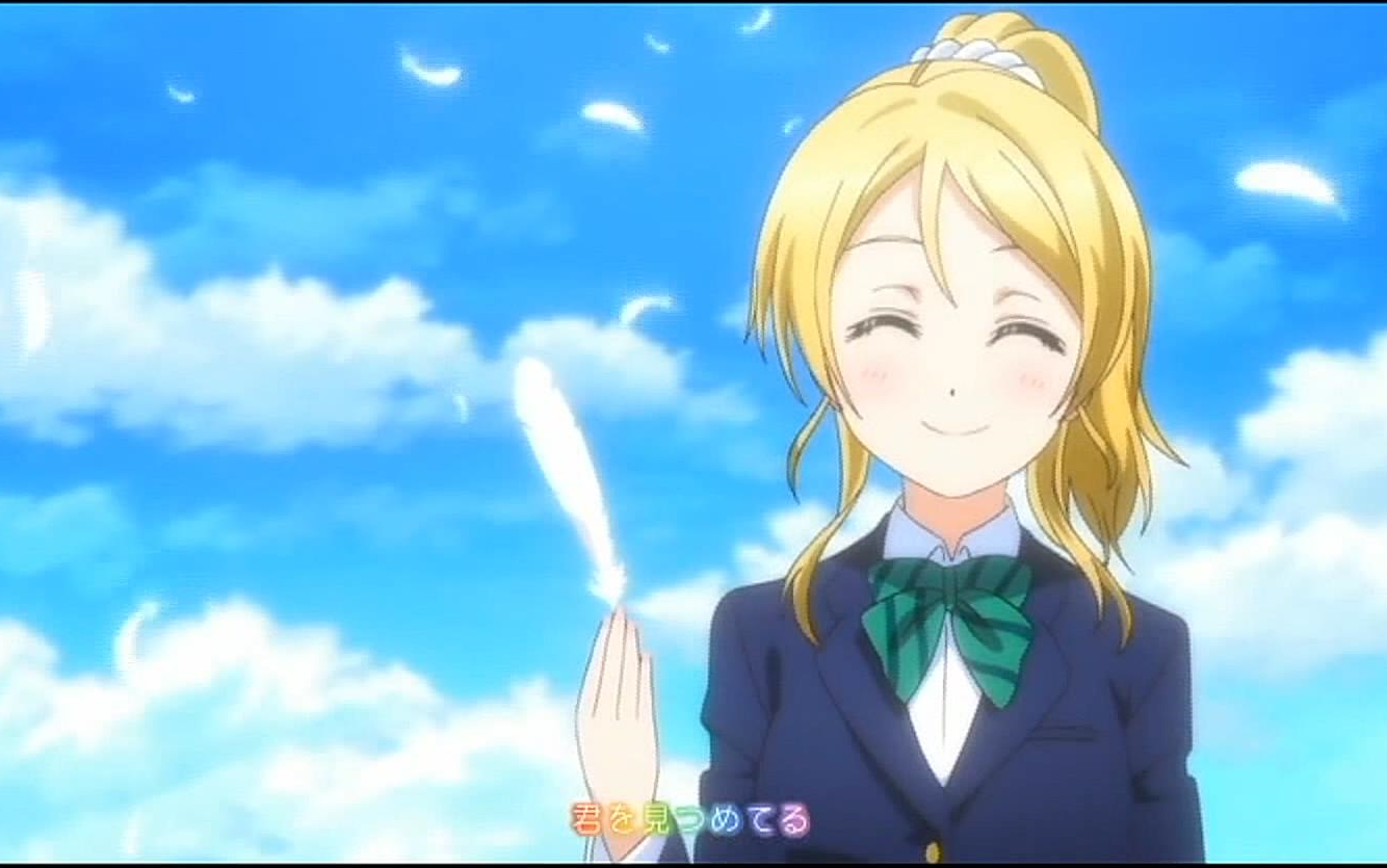 [love.live!第二季].[lovelive!2nd][11]绘里无论何时一直羽毛分镜