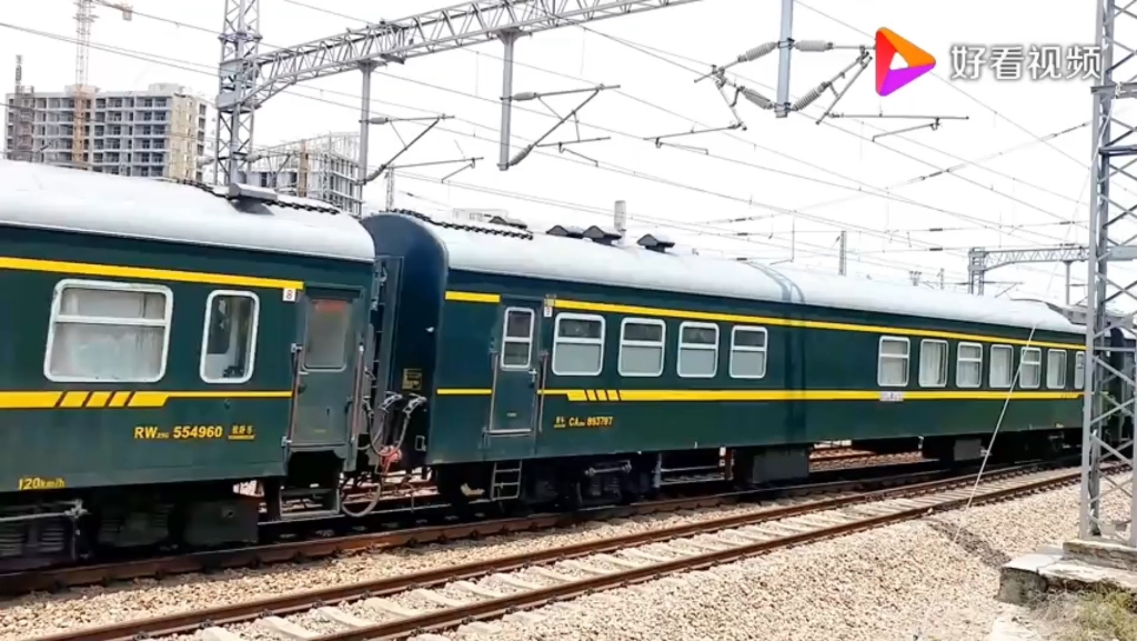 hxd3c牵引k514接近杭州站