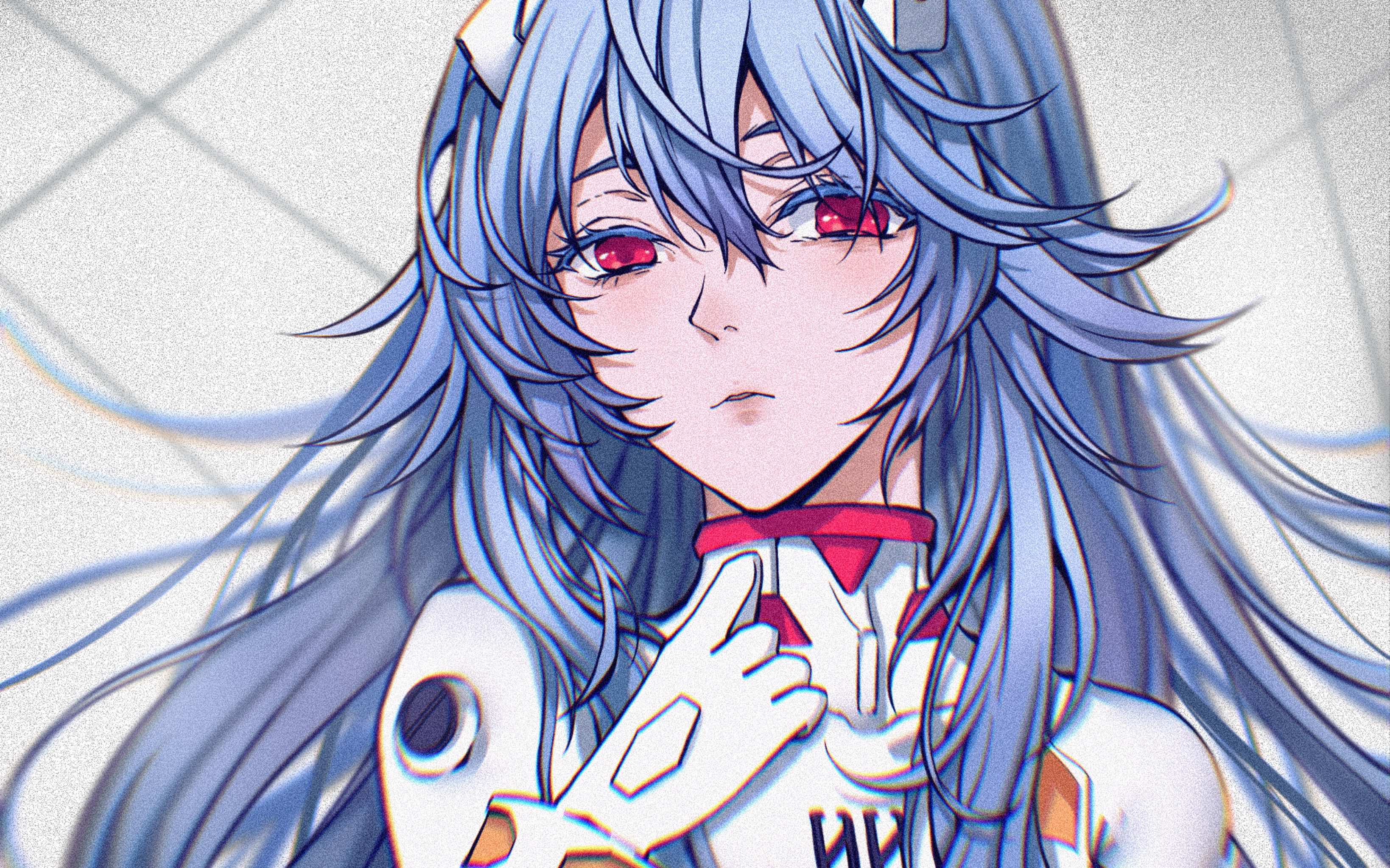 【procreate】长发绫波丽_哔哩哔哩_bilibili