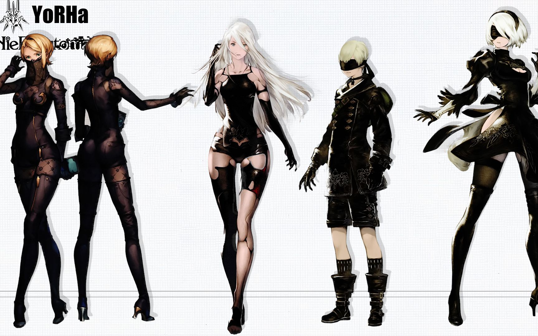 游戏图鉴尼尔机械纪元主要角色敌人图鉴