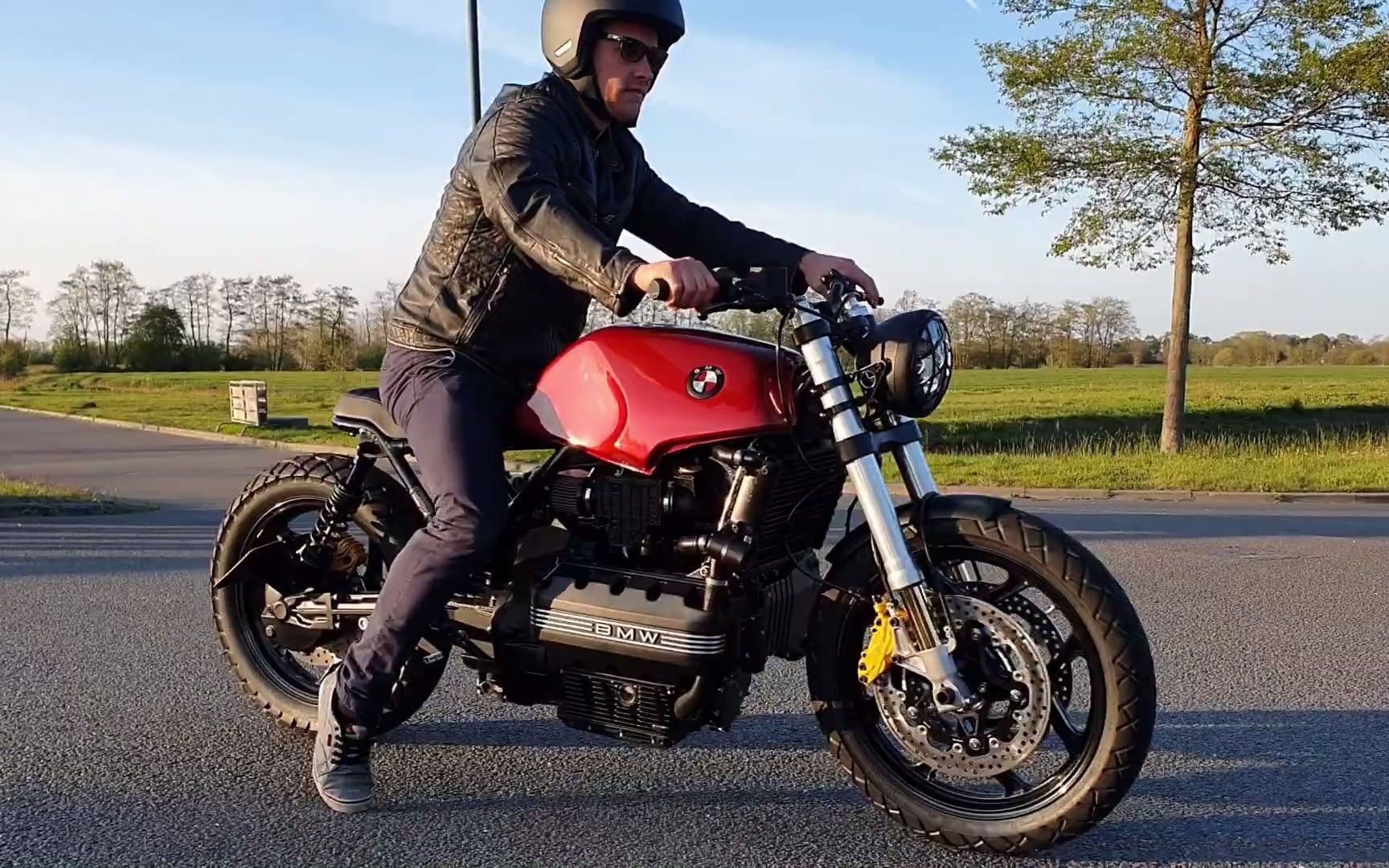 bmw k100 rt build finished宝马摩托车