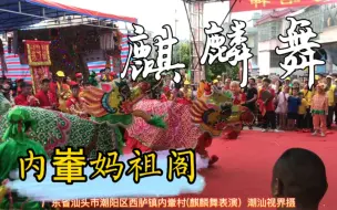 Download Video: 潮汕民俗麒麟舞，表演精彩掌声雷动！