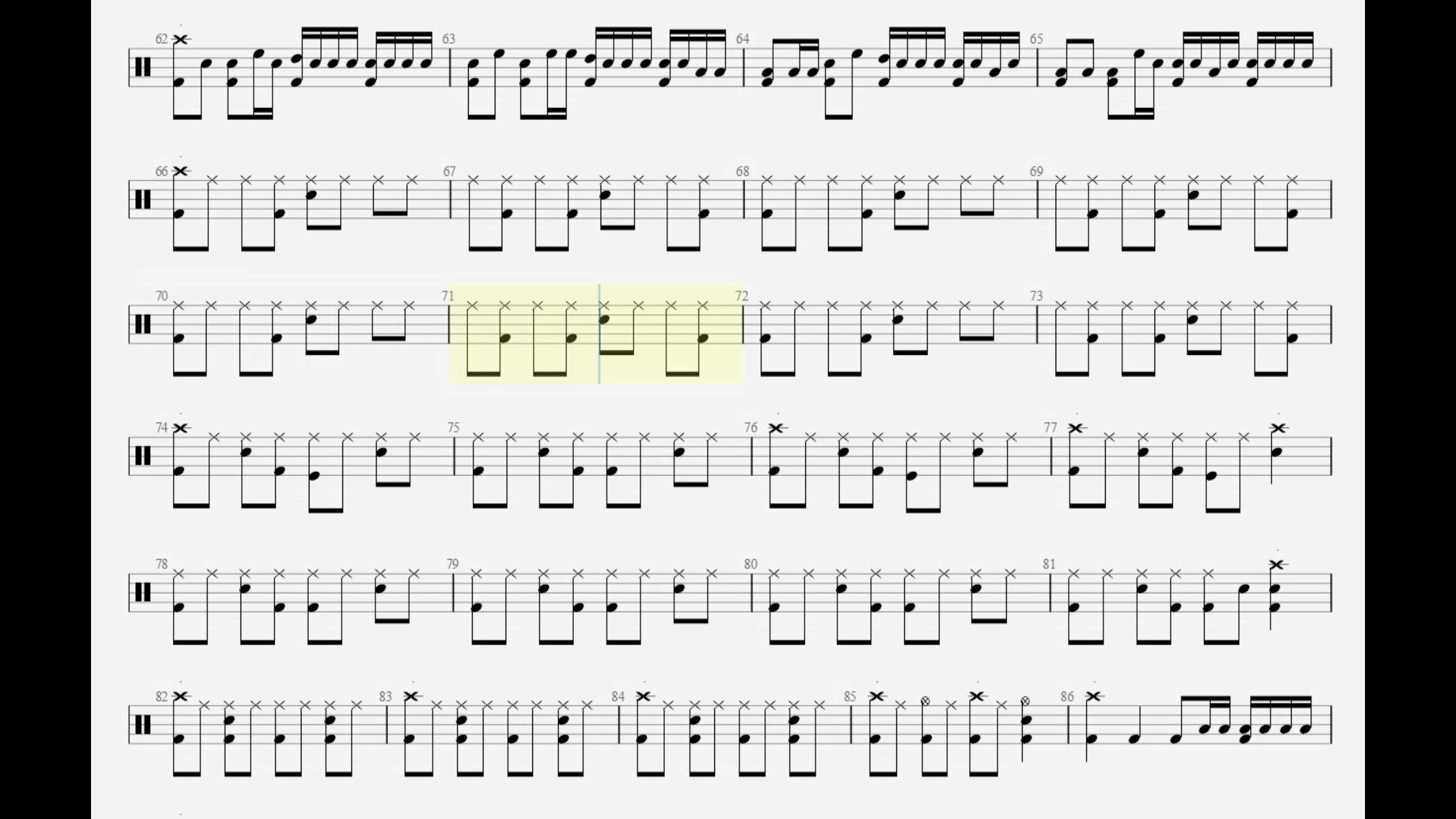 beethoven virus《贝多芬病毒》动态鼓谱