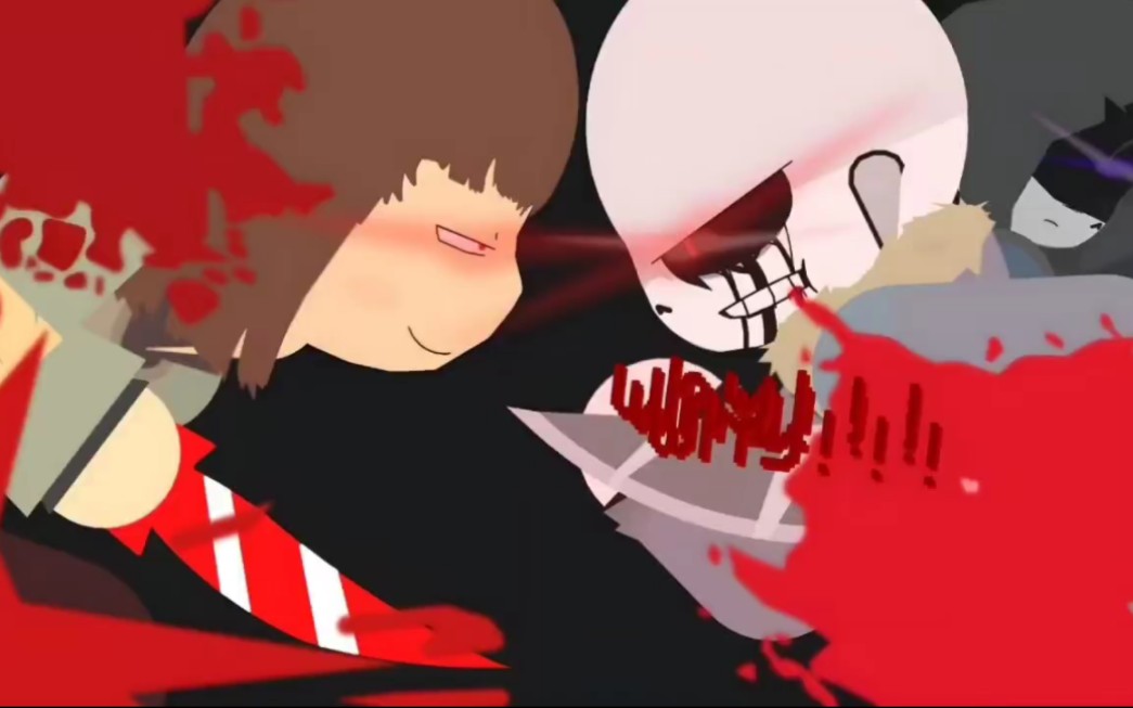 [图][sticknodes/undertale]killer的最后一战!（killer VS chara）