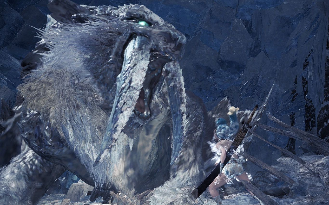 【怪物猎人世界】可爱大猫霜刃冰牙龙(迫真)猛 男 生 存 12