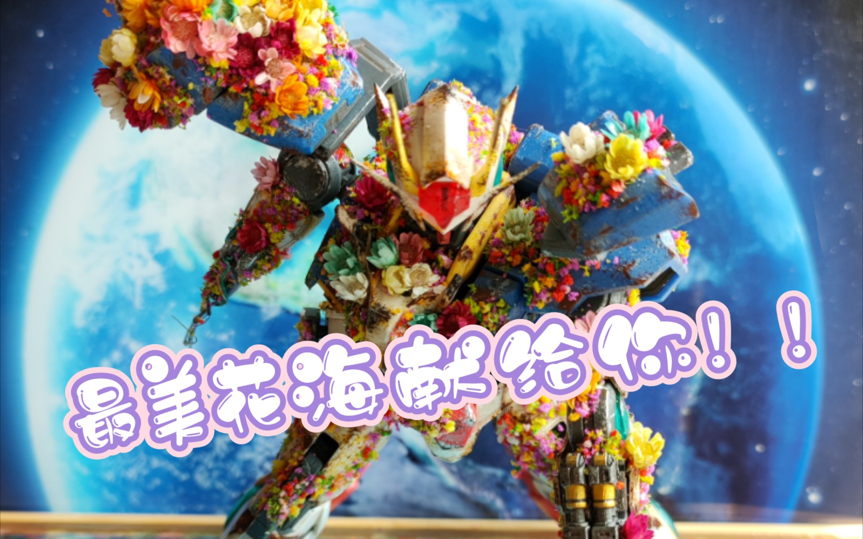 我的花海,也很美——高达00花海场景分享!