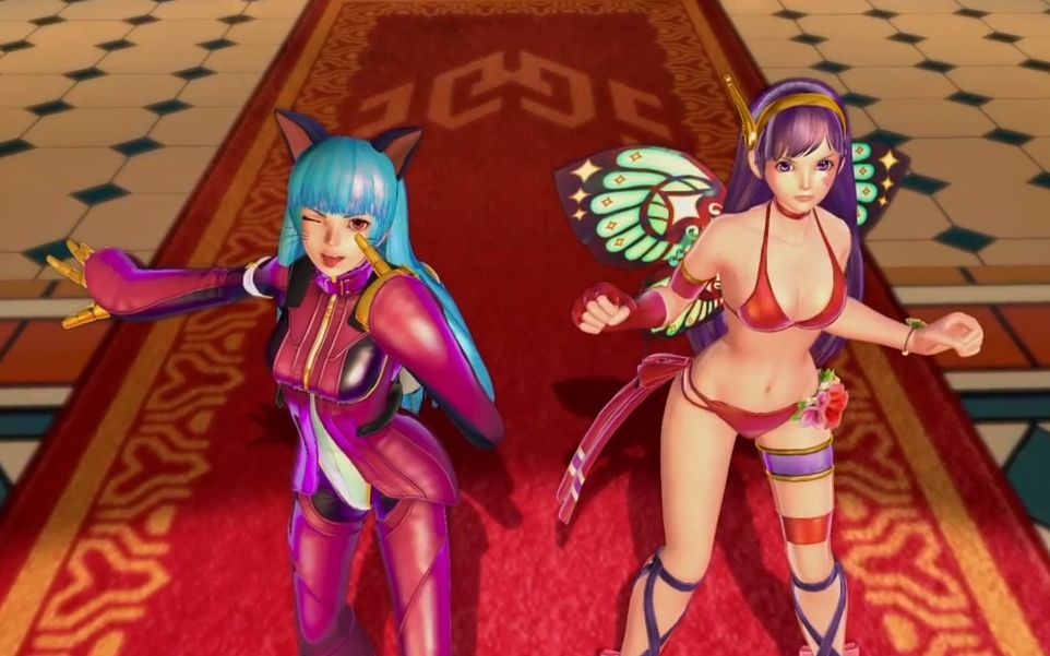 《snk女主角:组队狂怒》麻宫雅典娜和库拉故事开篇过场