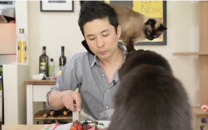 【cooking with ?cats】萌大叔教你做♥纽约牛排♥哔哩哔哩bilibili