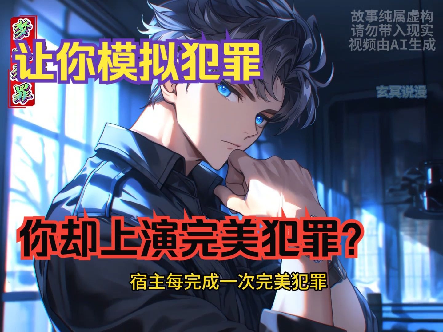 让你模拟犯罪你上演完美犯罪苏晨