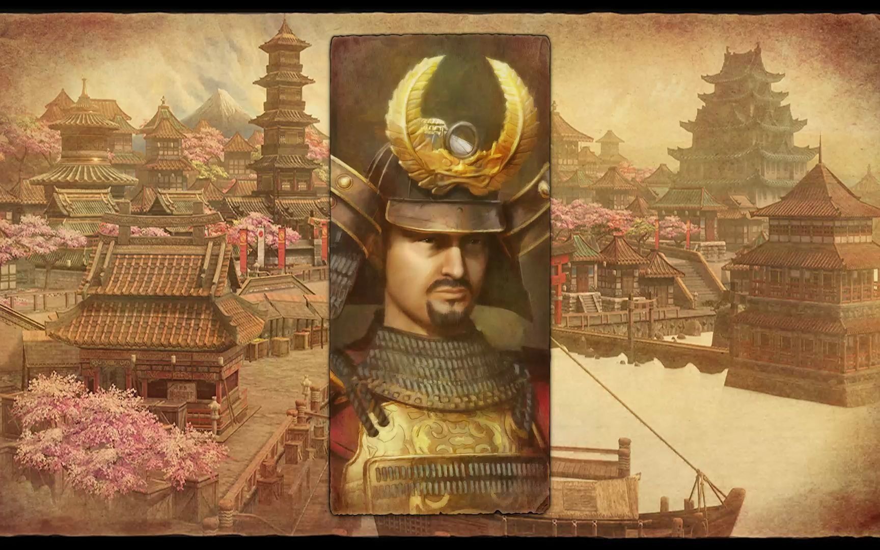 帝国时代3决定版日本领袖德川家康的中文语音对比台版与新版