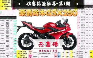 Download Video: 拒绝废话，升级后豪爵铃木GSX咋样？《仿赛简鉴推荐-第1期》