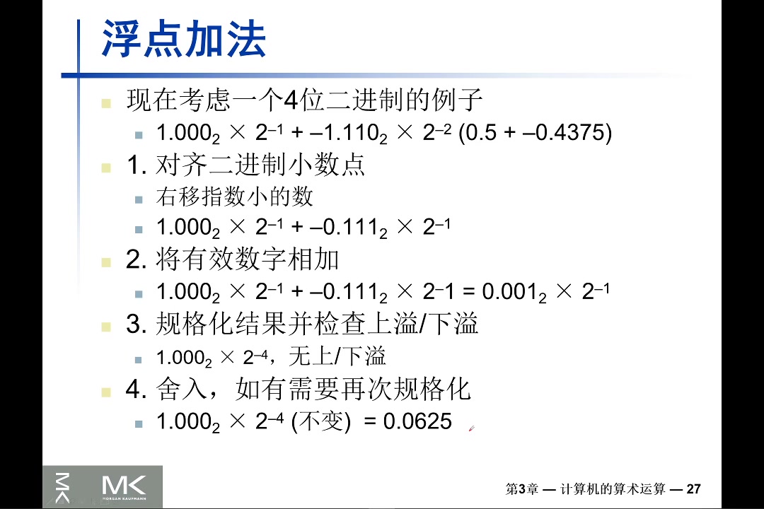 3.5 浮点运算 part3 计算过程哔哩哔哩bilibili