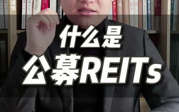 什么是公募REITs哔哩哔哩bilibili