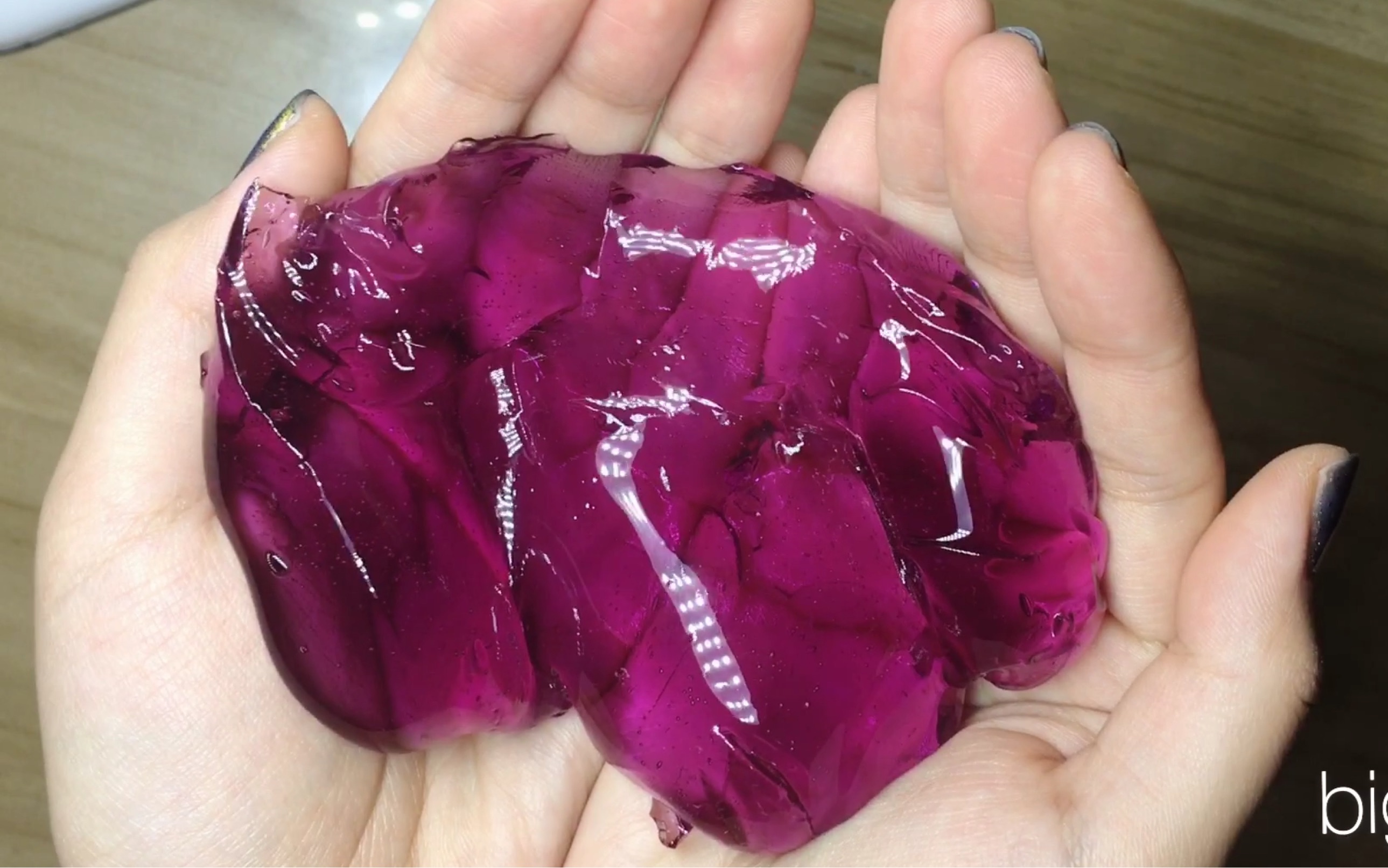 自制slime  葡萄味碎碎冰