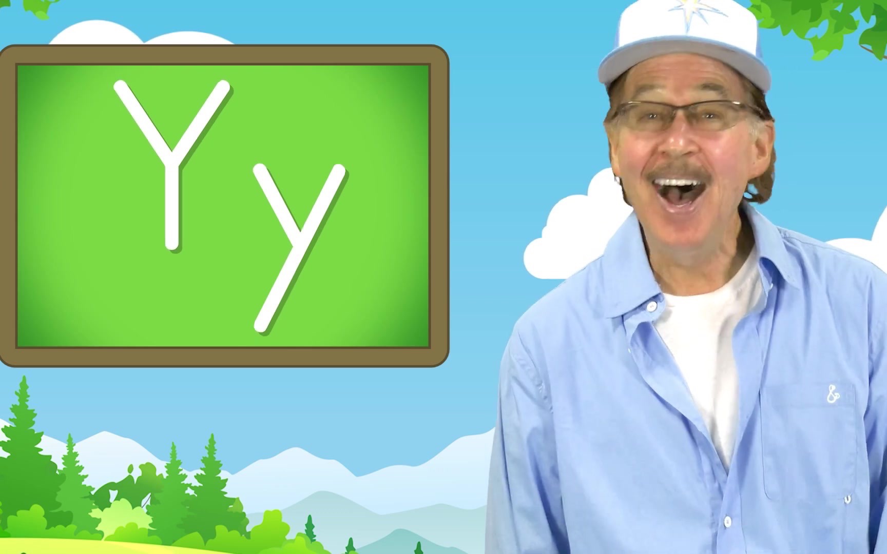 the letter y as a vowel | alphabet a-z | jack hartmann alphabet