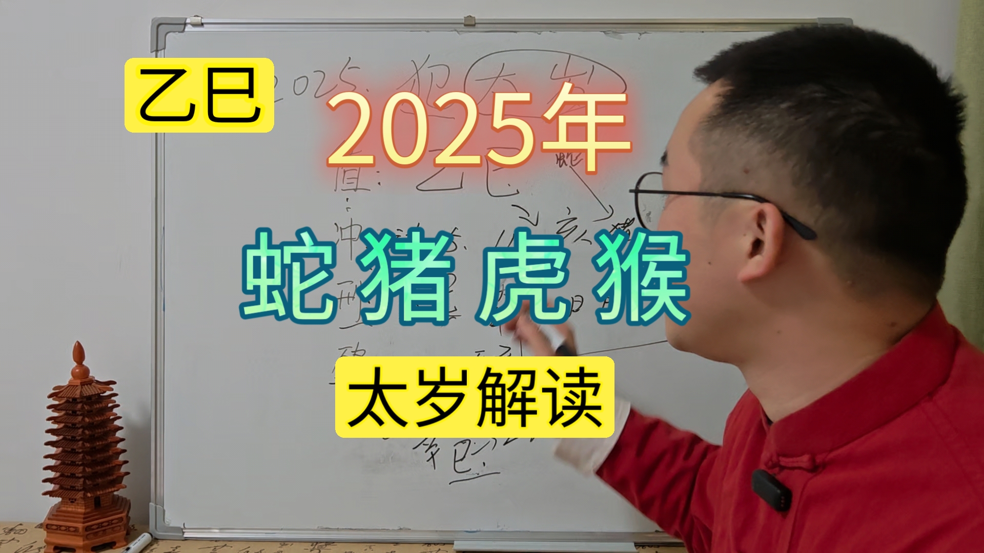 太岁2025年乙巳年解法什么是犯太岁!哔哩哔哩bilibili