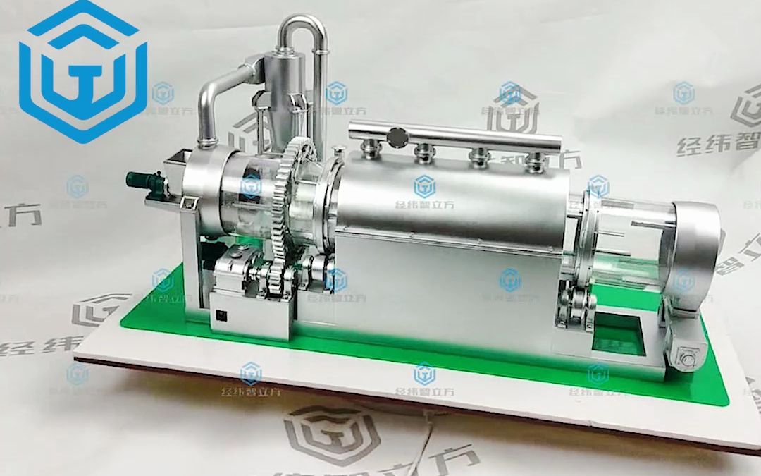 回转窑3D模型展示,各种工业设备模型打印,支持定制哔哩哔哩bilibili