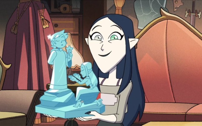 【猫头鹰魔法社】[第二季] 莉莉丝lilith可爱的小片段!