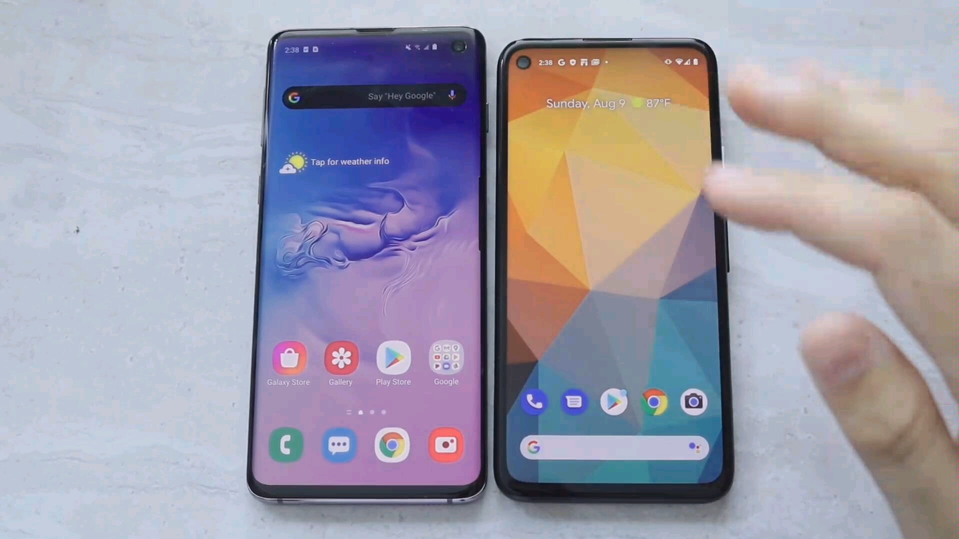 谷歌pixel 4a与三星galaxy s10速度比拼