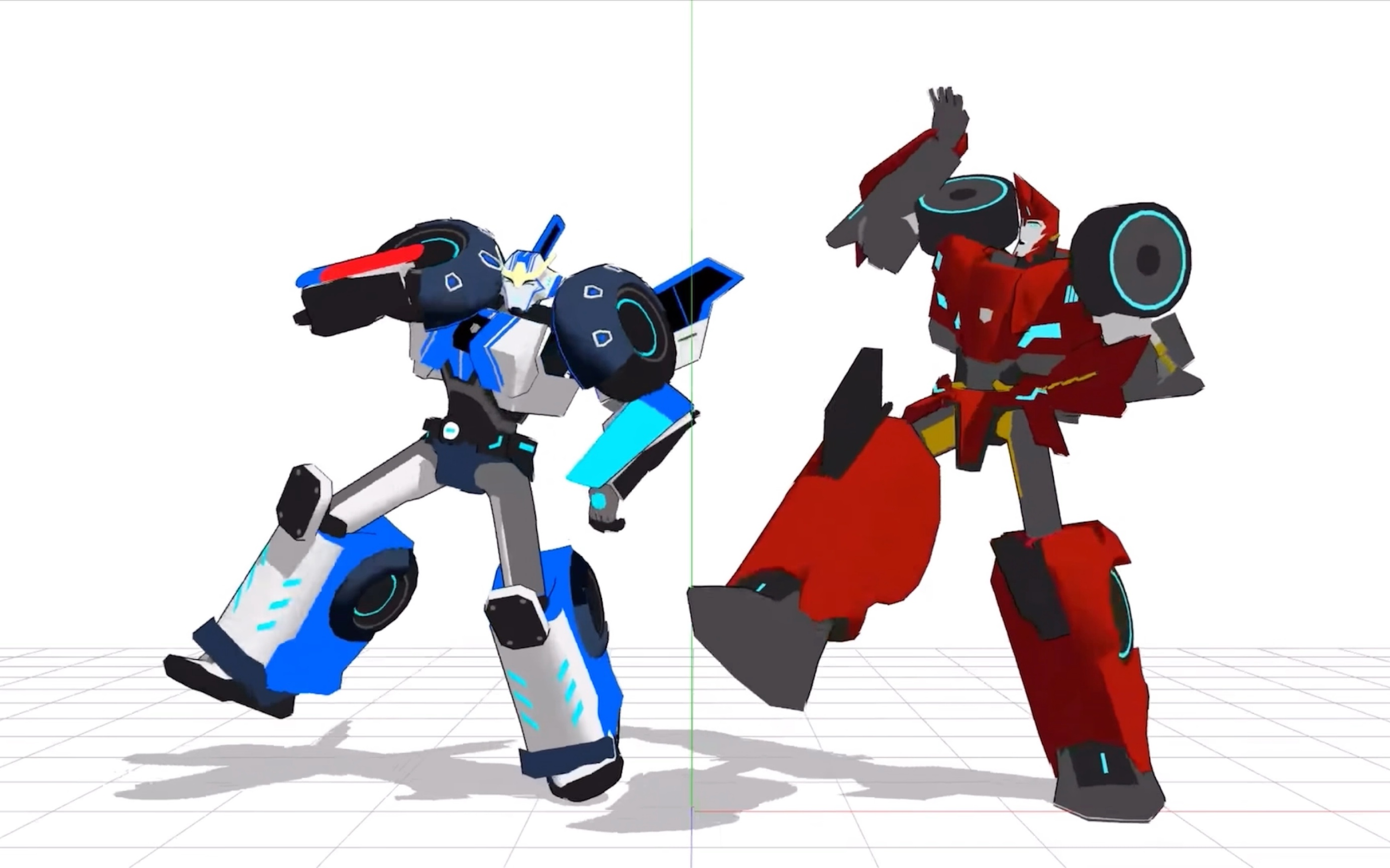 【rid】【mmd】横炮&铁腕的练舞