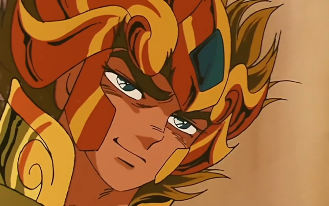 黄金十二宫73集:黑化后的狮子座艾欧里亚实力排多少?