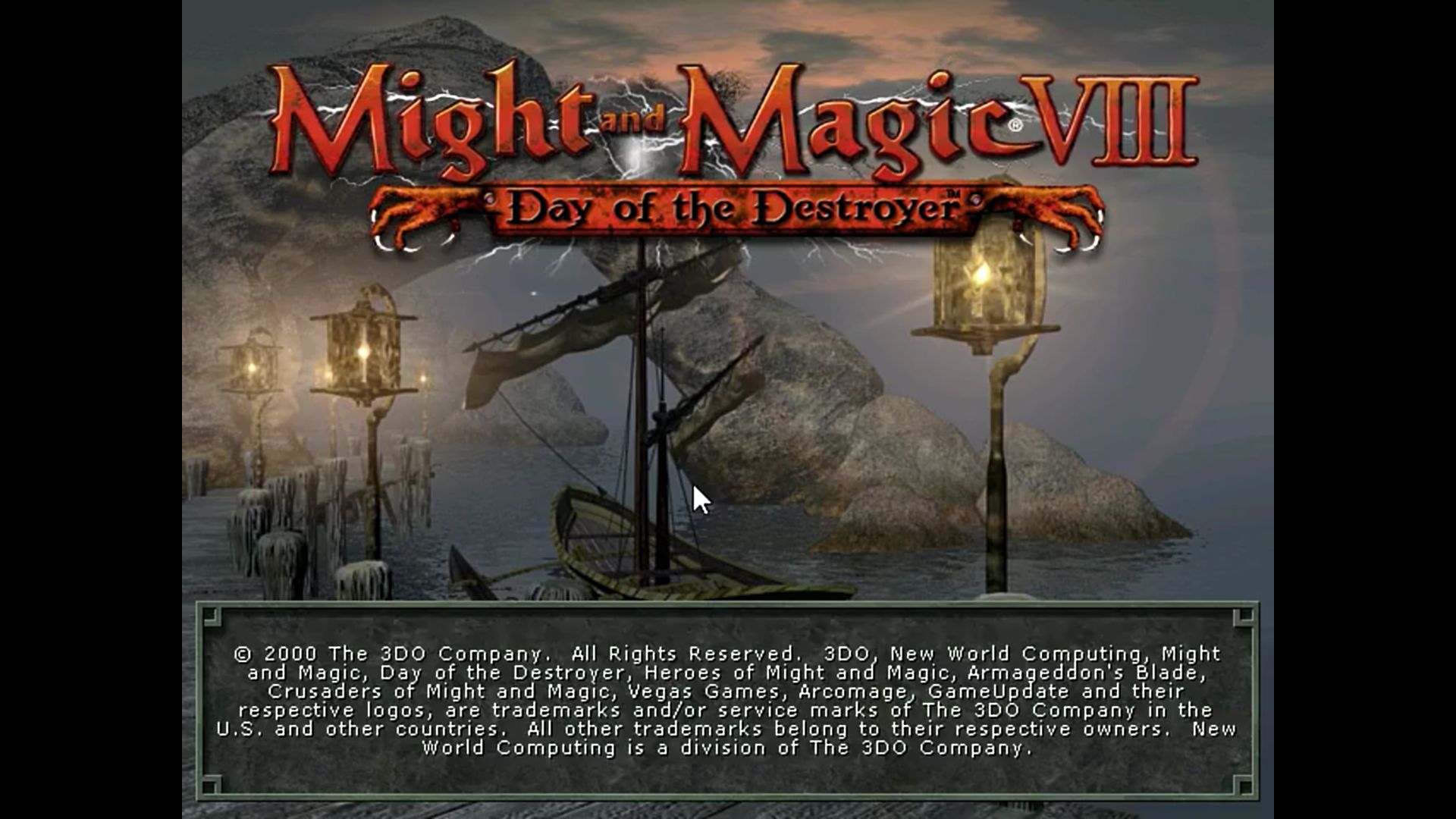 魔法门8 毁灭者之日 gog版,全流程-1