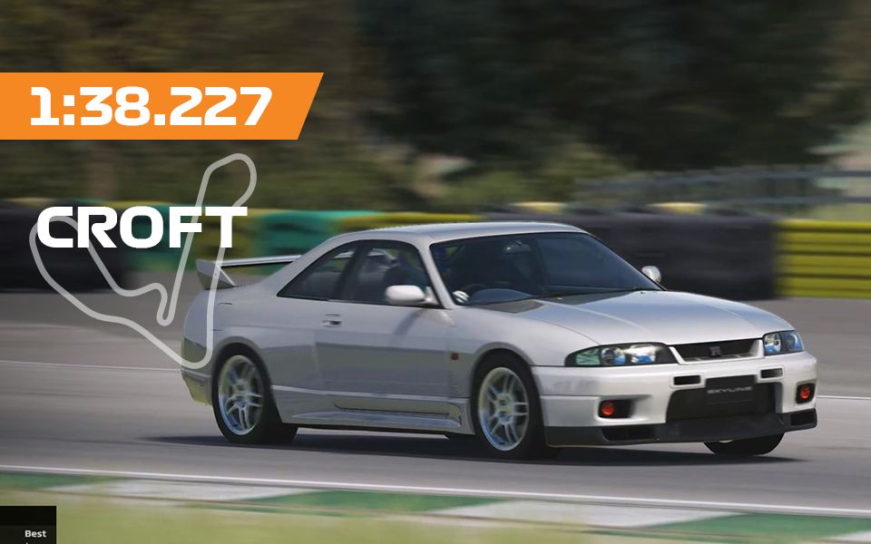 最好的R33! GT模尼桑NISSAN R33试跑CROFT哔哩哔哩bilibili