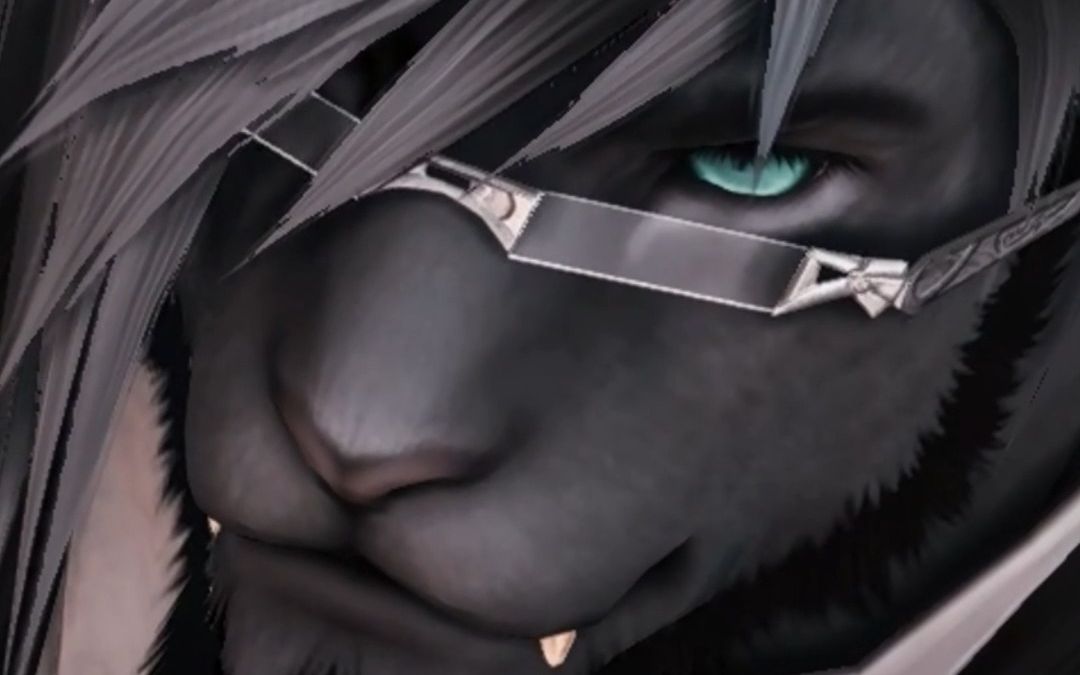 【ff14/硌狮族】新发型好米