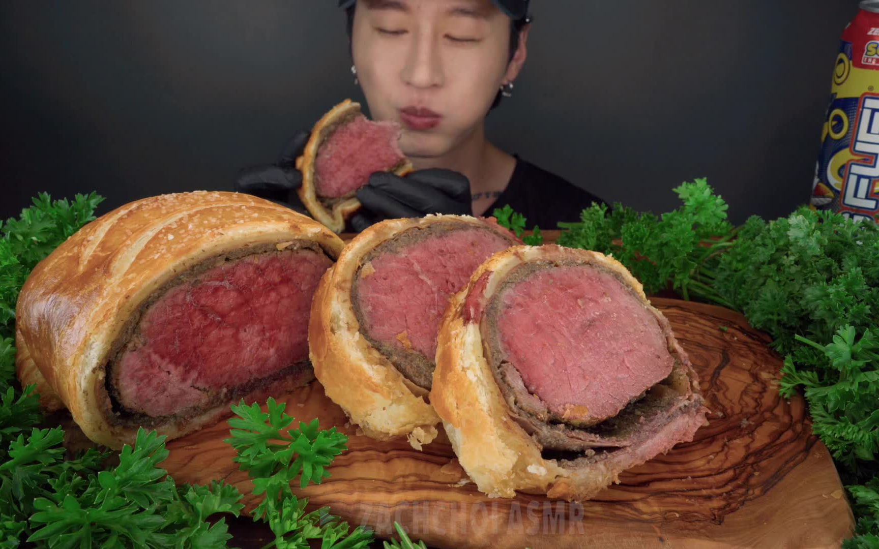 【choi】吃播惠灵顿牛排