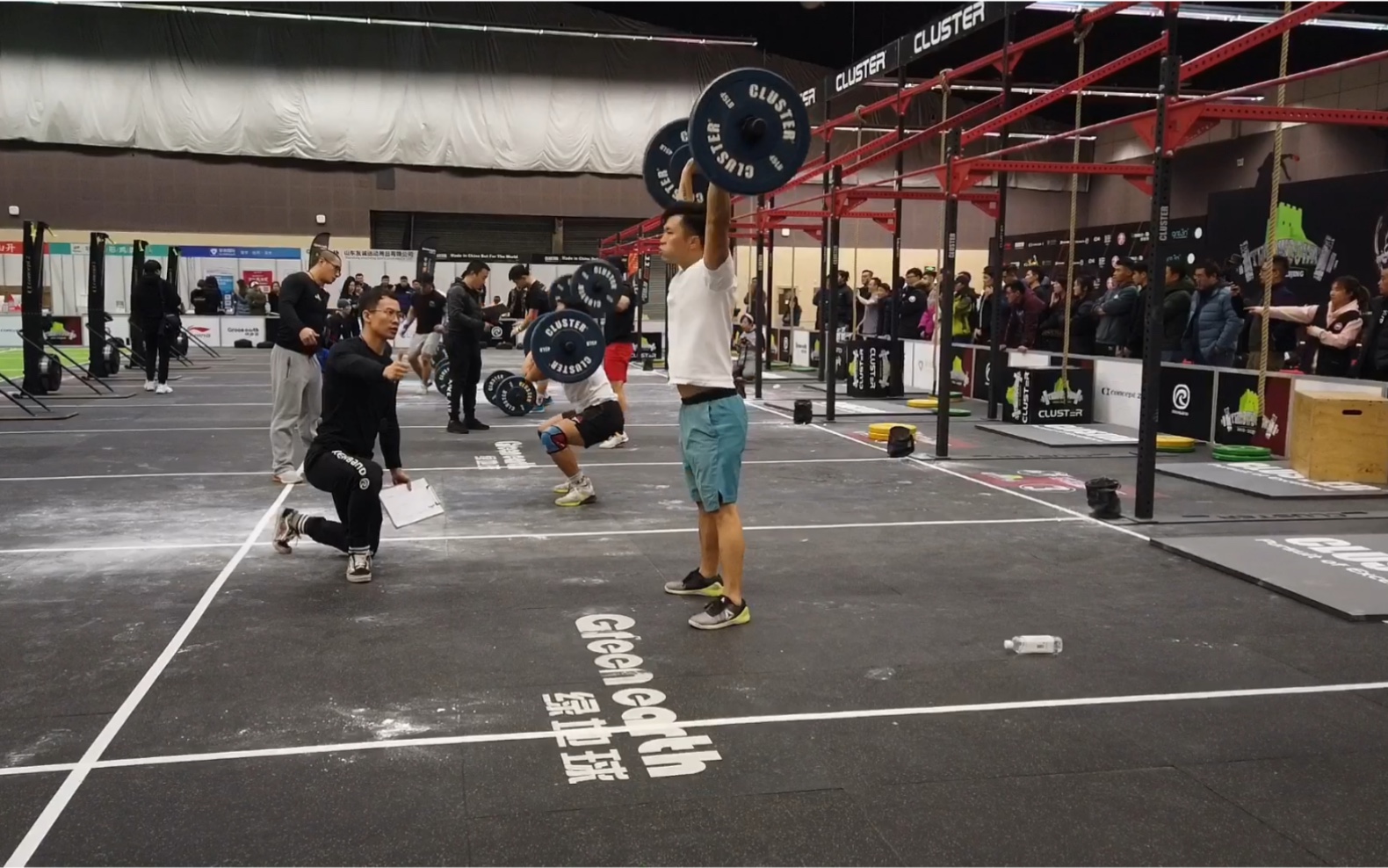 北京throwdown比赛现场crossfit综合体能训练