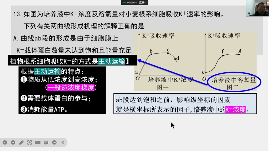 主动运输与胞吞胞吐相关复习哔哩哔哩bilibili