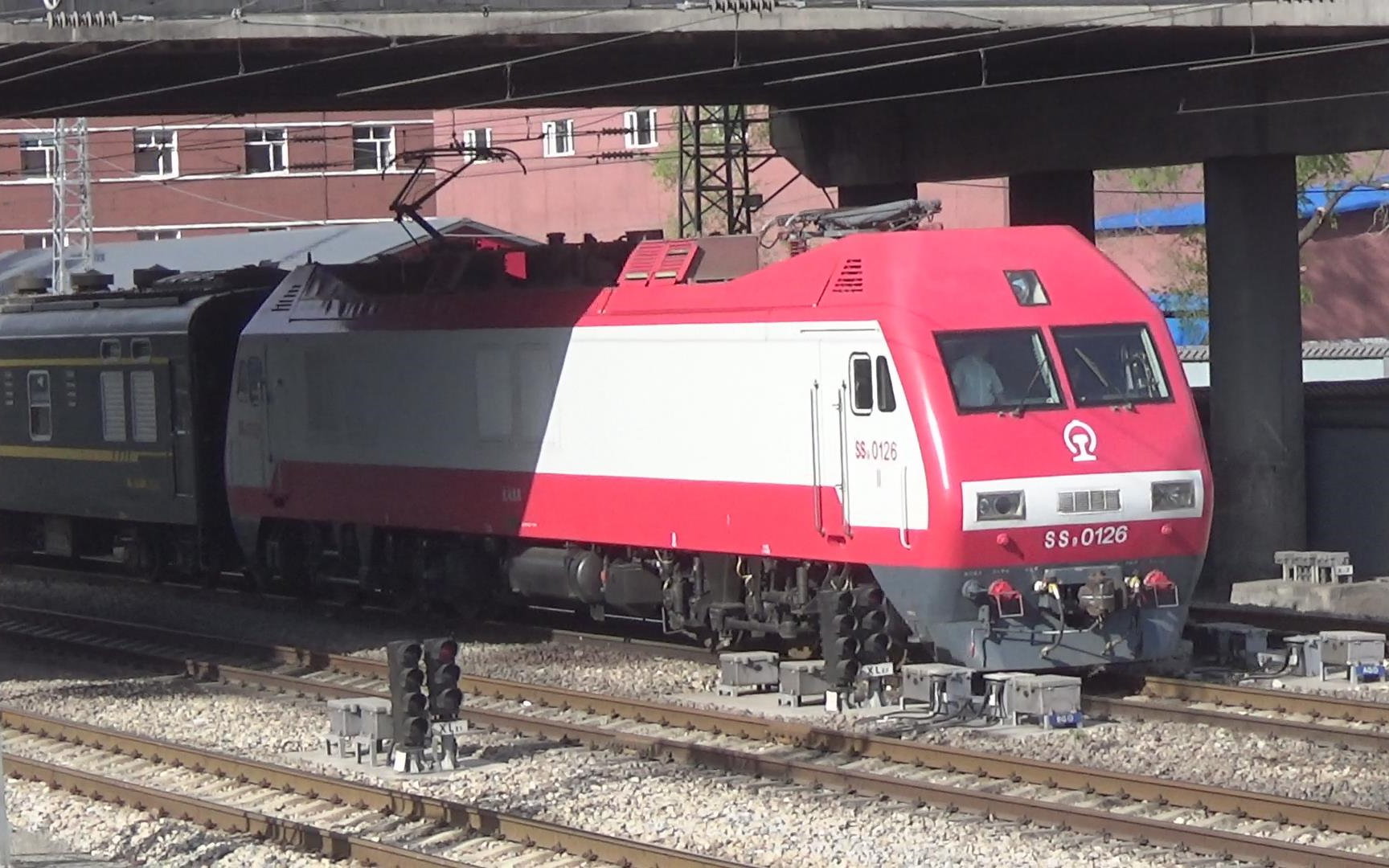 ss9g 0126 k550次(齐齐哈尔-大连)出平齐线齐北场 2019.05.