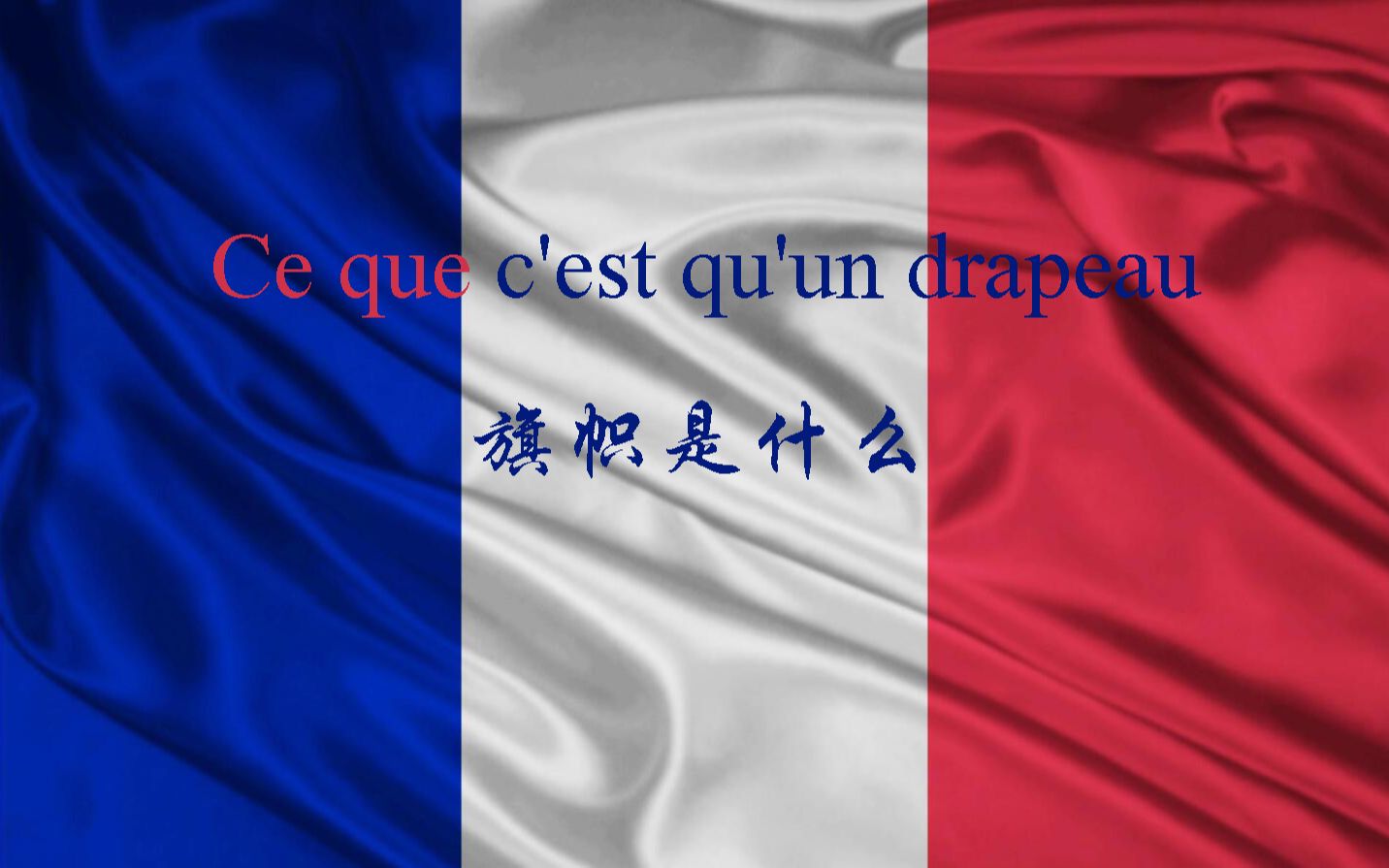 [图]旗帜是什么（Ce que c'est qu'un drapeau）