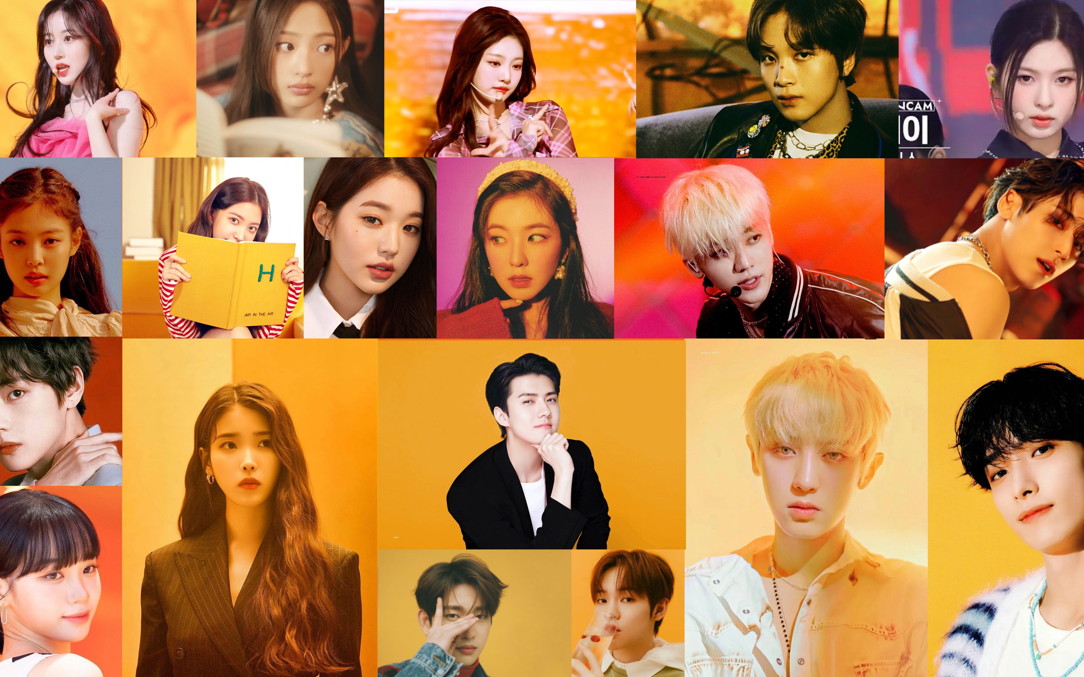 情歌对唱kpop全明星版《指纹》ai cover