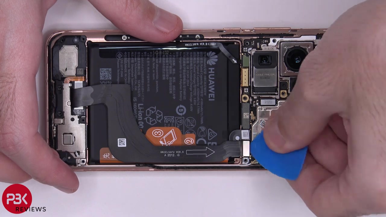 华为p40 pro拆机,看看内部构造