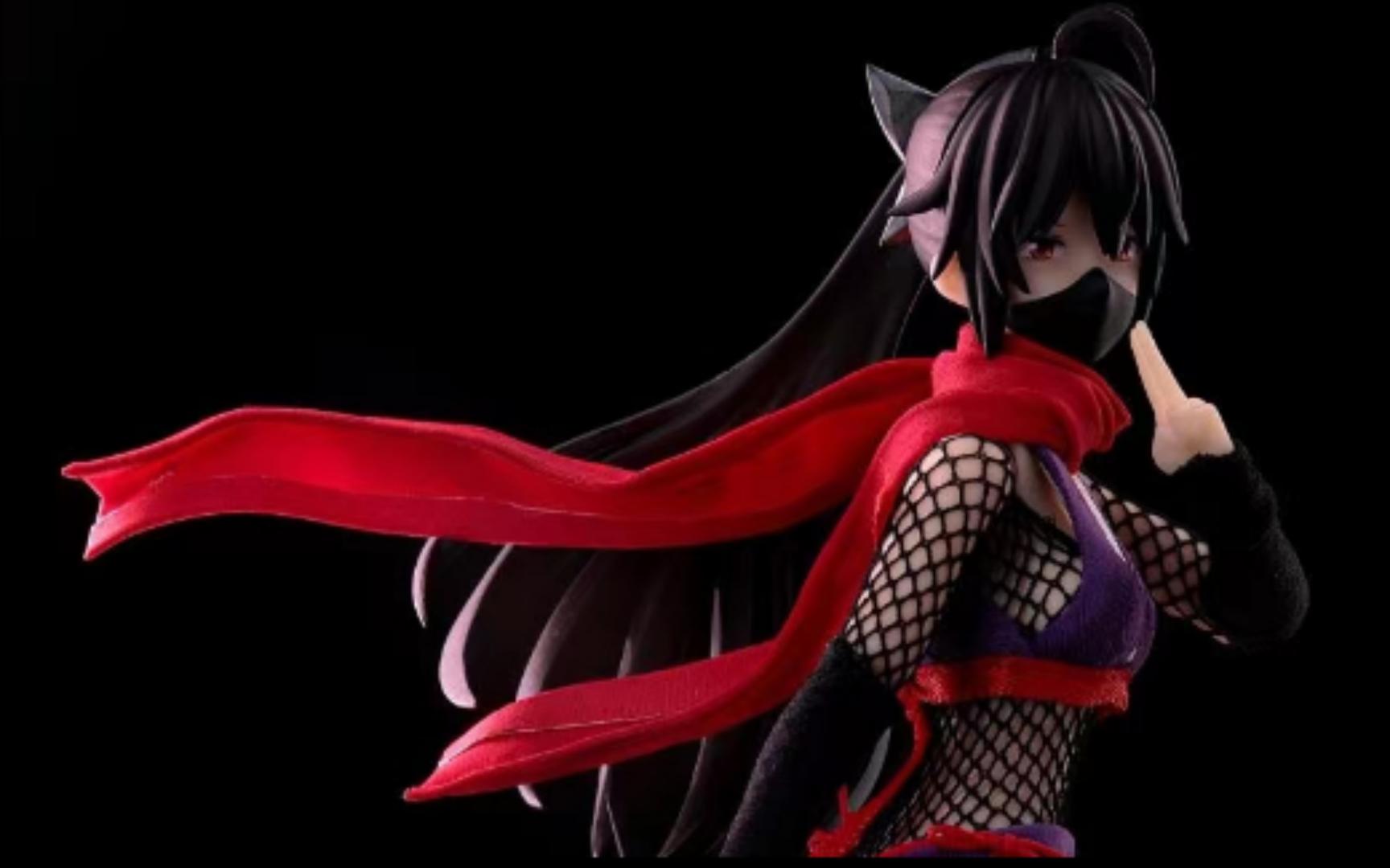 资讯】预定 hasuki 神猫跳动 1/12 pocket art 女忍者 萩 可动手办