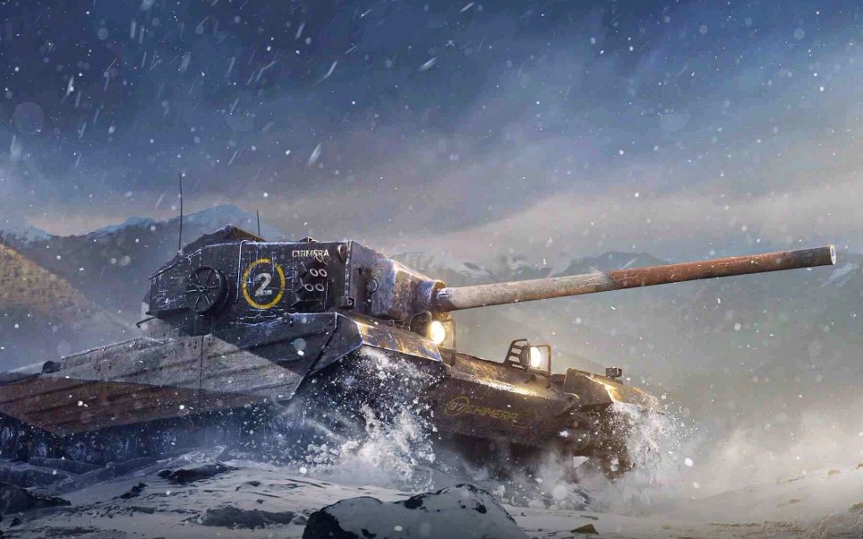 【坦克世界闪击战】英国Ⅷ级金币中坦奇美拉参上!4462伤,4杀,把妹.