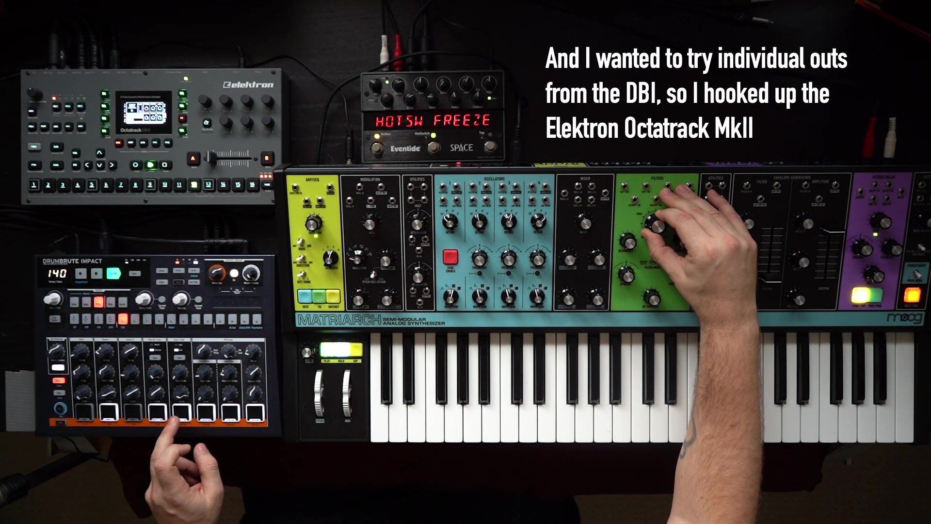 超凡脱俗的合成器电子乐moogmatriarcheventidespacebassmonster