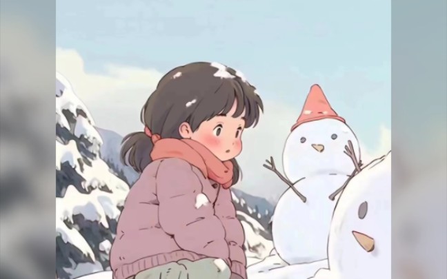 冬日情头|冬天的第一场雪 冬来,雪轻盈;爱来,情倾城