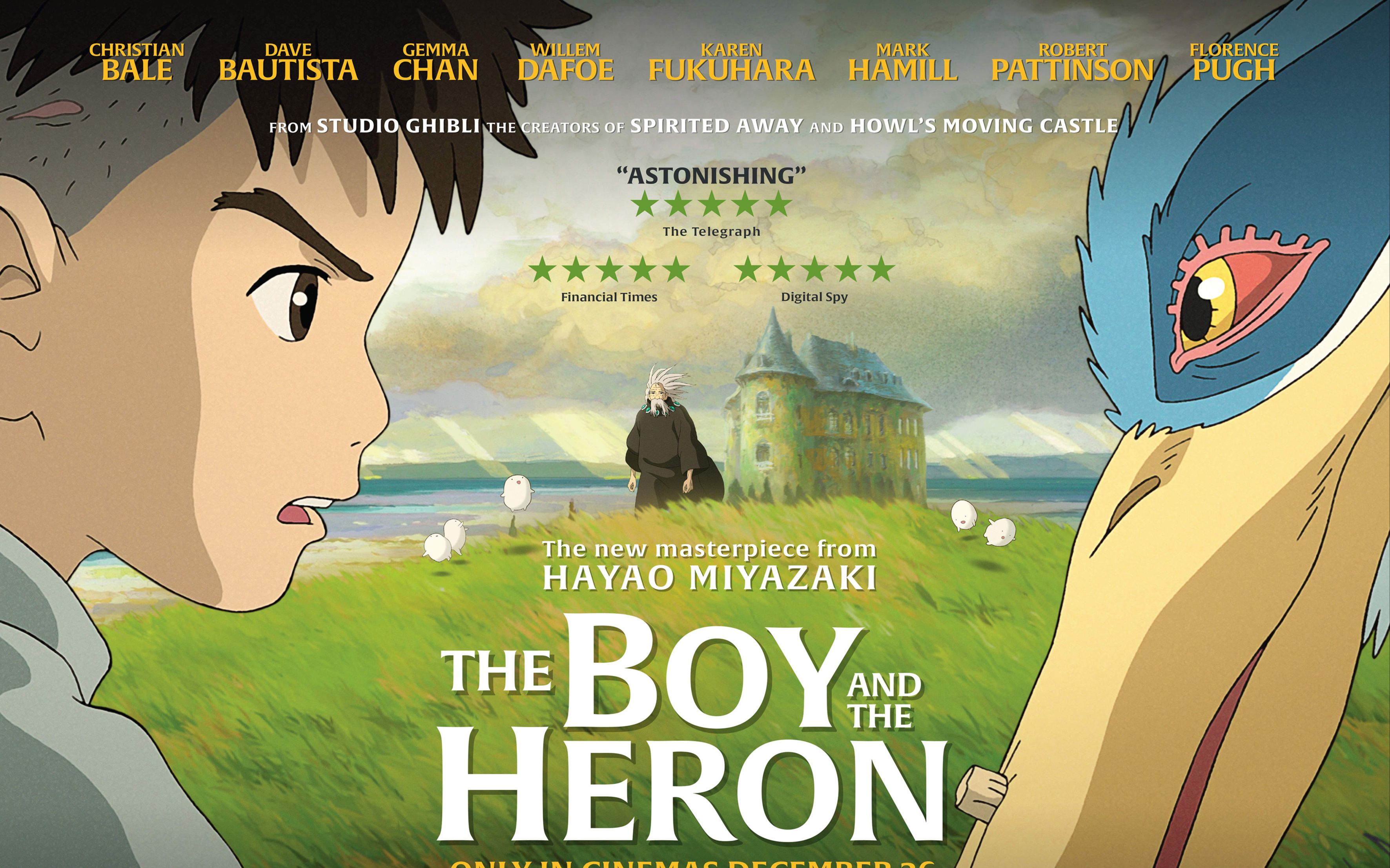 罗伯特帕丁森首部配音作品-宫崎骏新作《你想活出怎样的人生》发布