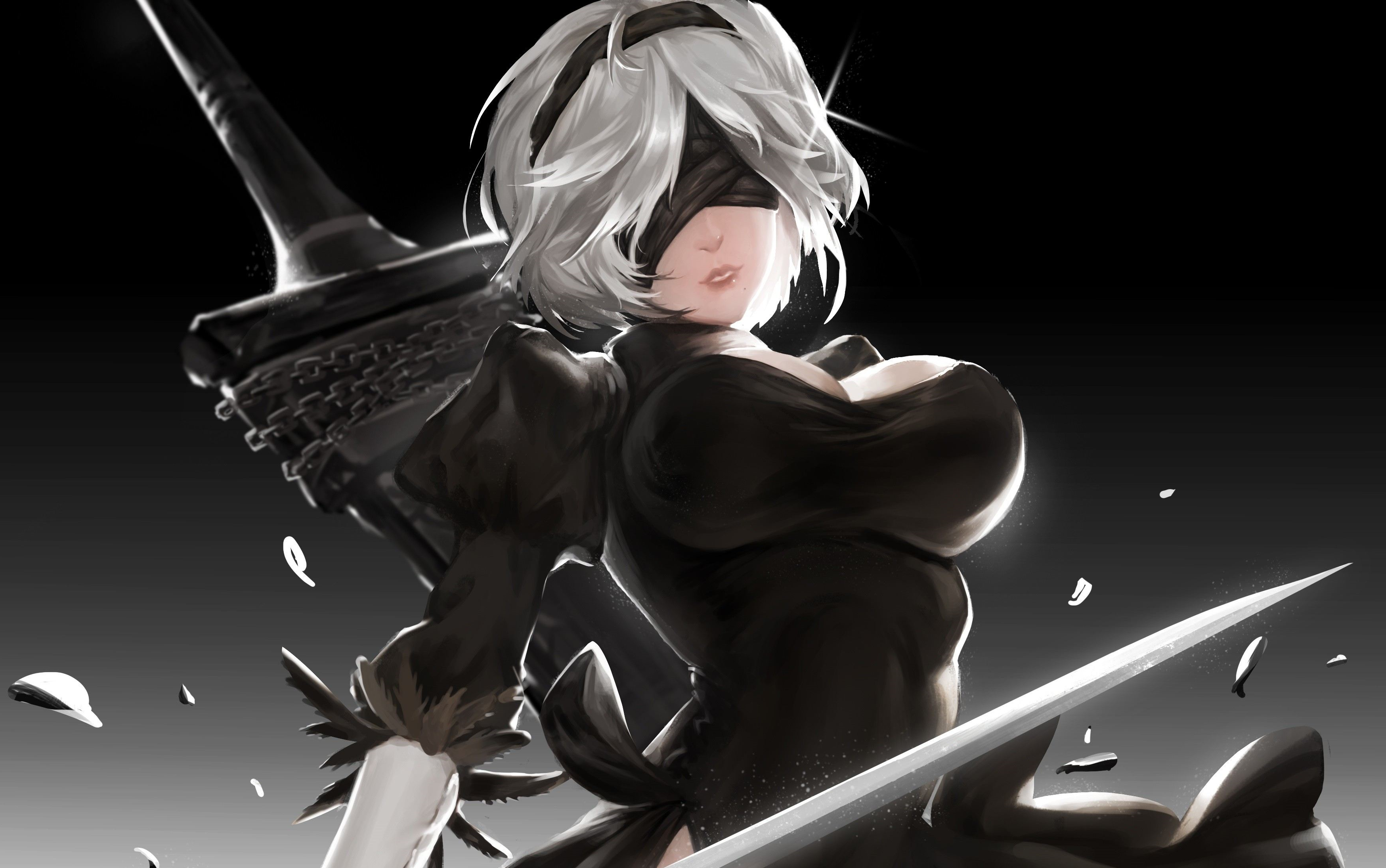 对不起我太菜了,所以就让我为你挡下一颗子弹吧!【尼尔真结局实况】