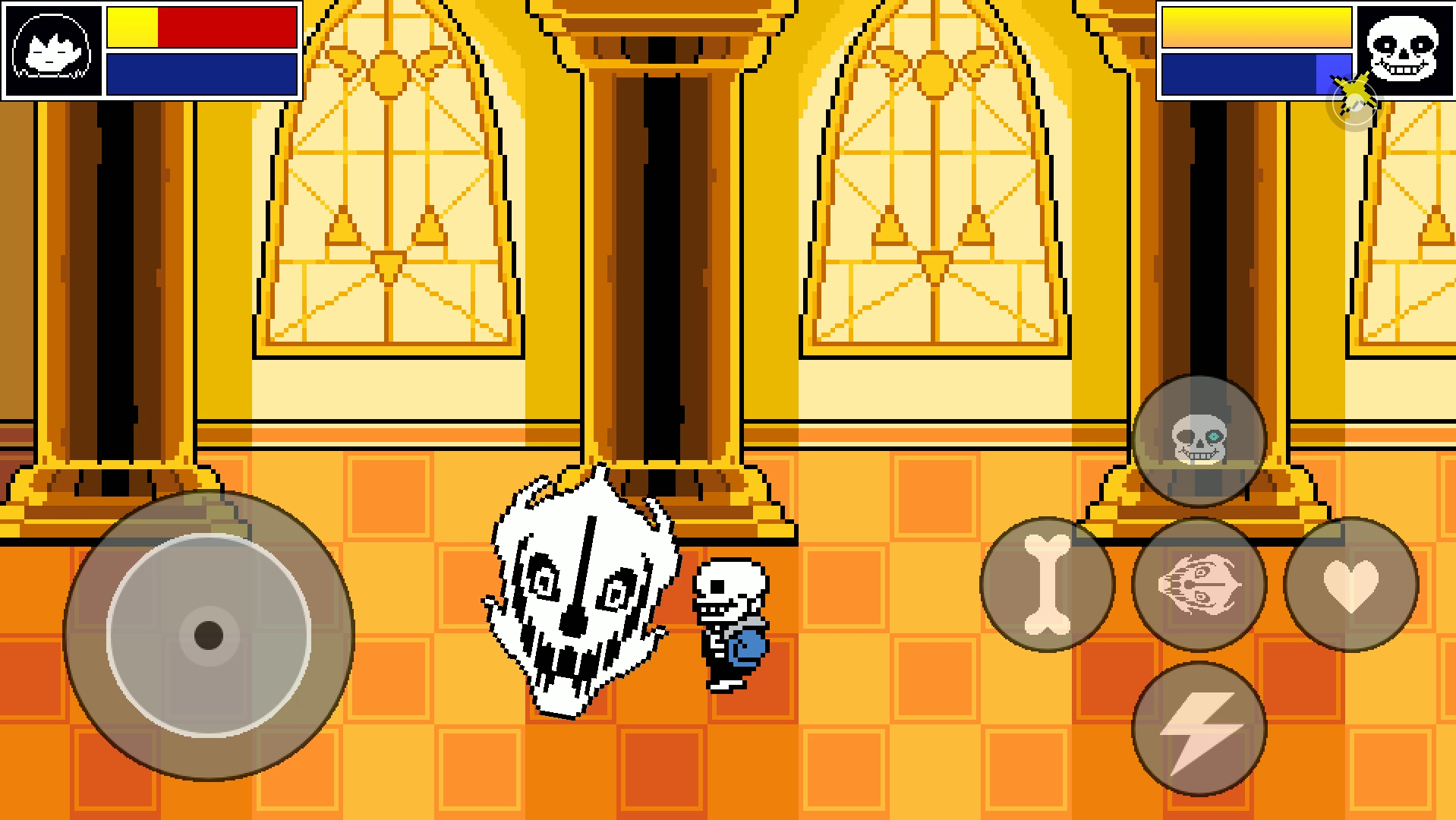 1.4版本简单模式第一关sans是不是你们的回忆呢?