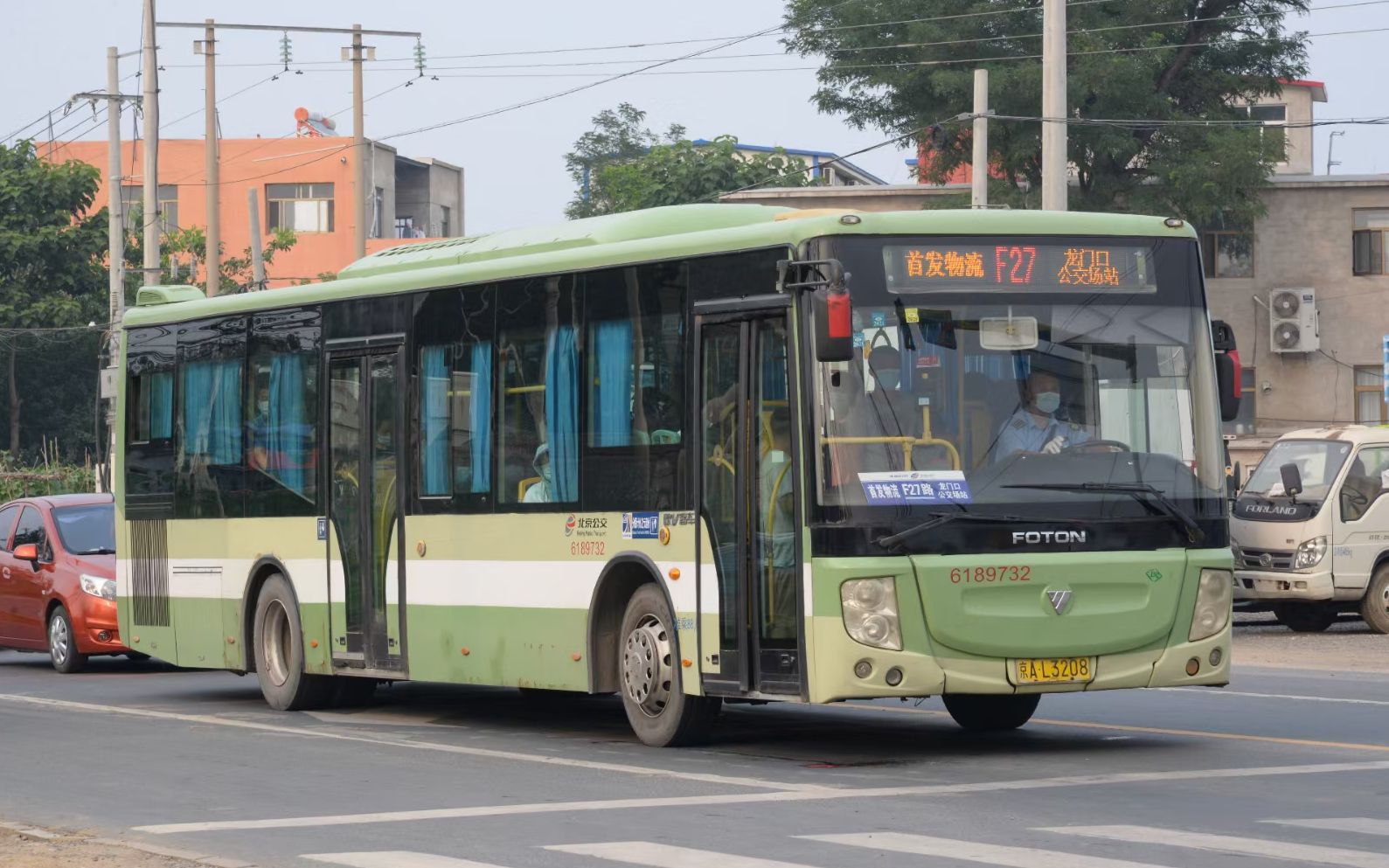 【琉璃河畔已远去·刘丈村庄获新生】【pov-58】北京公交f27路调整前