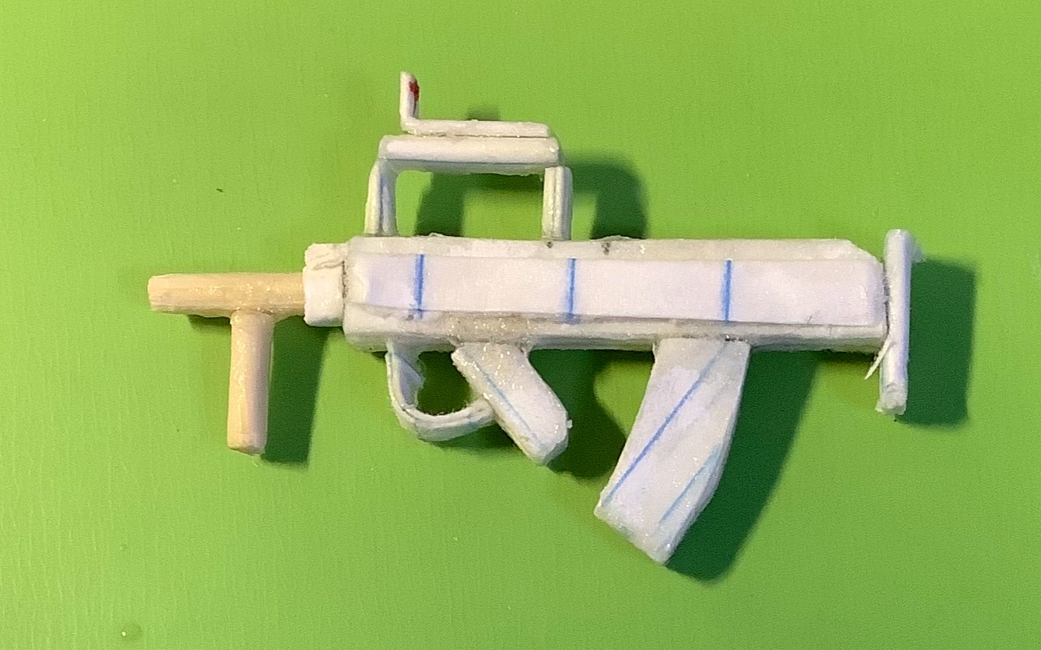 用纸做的狗杂(未上色)