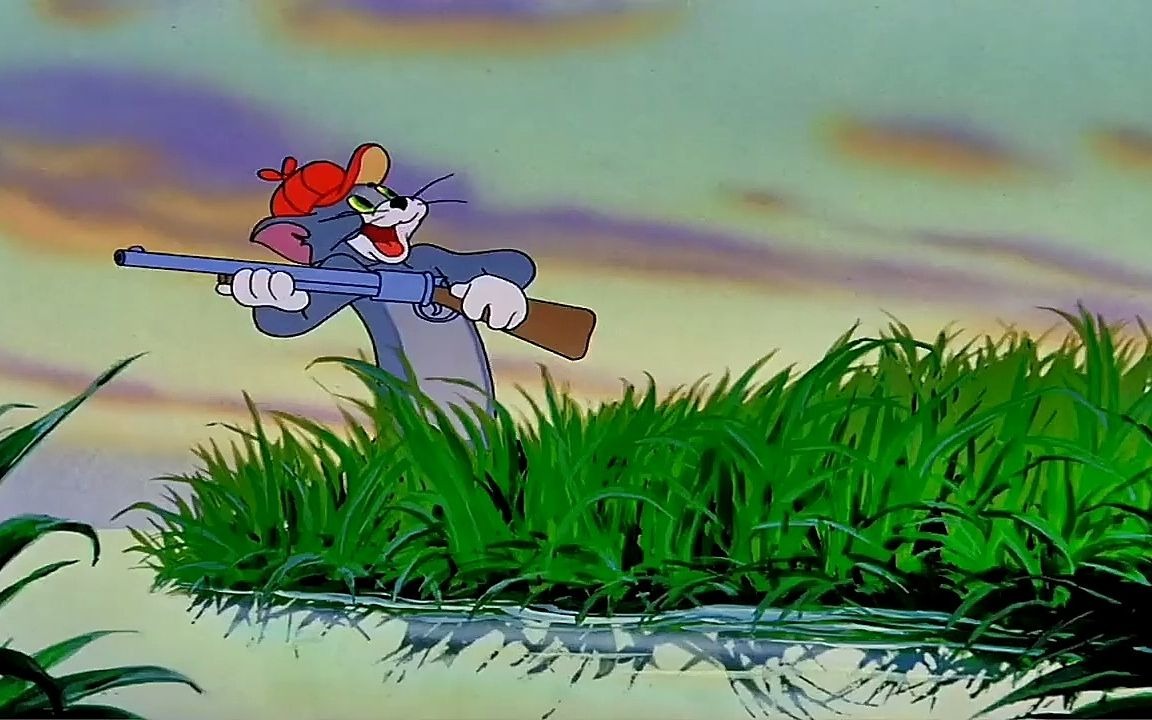 " 神 枪 之 手 " #猫和老鼠 #治愈 #动漫 #艾特你想艾特的人