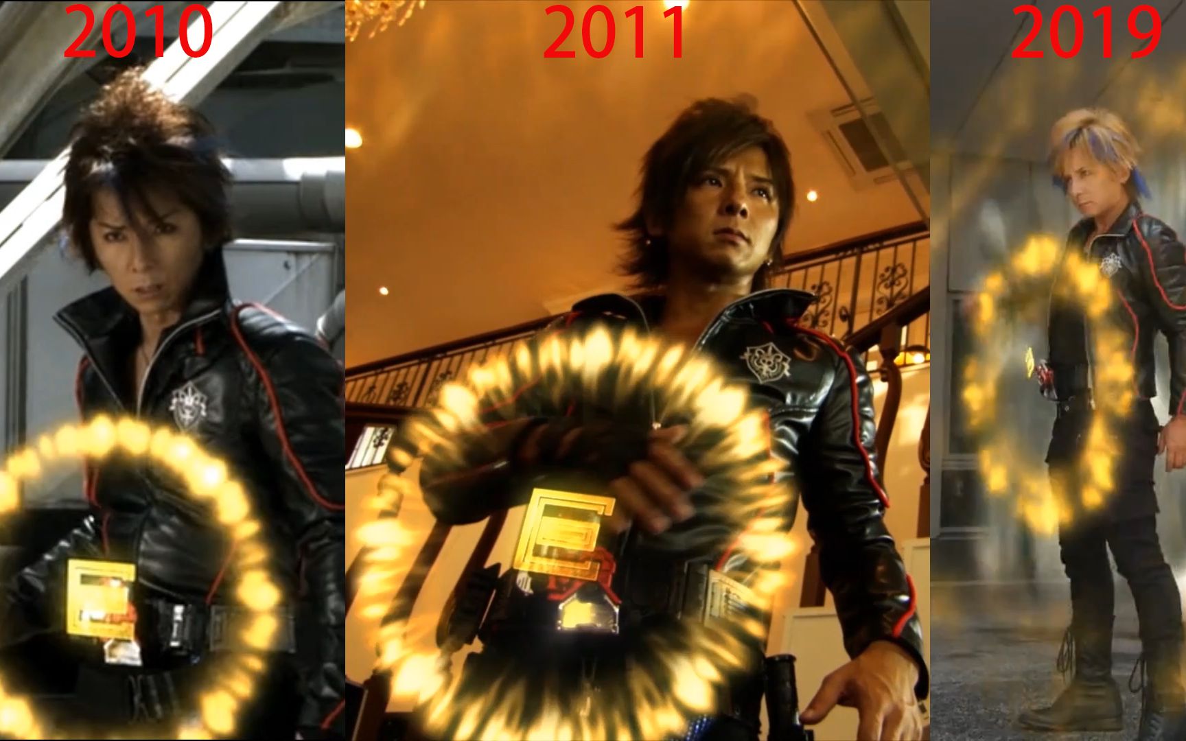 那个从地狱归来的人大道克己e哥不同时间段变身对比补档