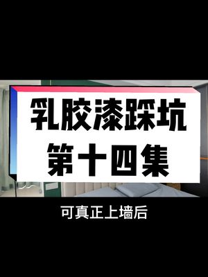 全屋刷乳胶漆,你后悔了吗?再装房子,我可能不会再刷乳胶漆了哔哩哔哩bilibili