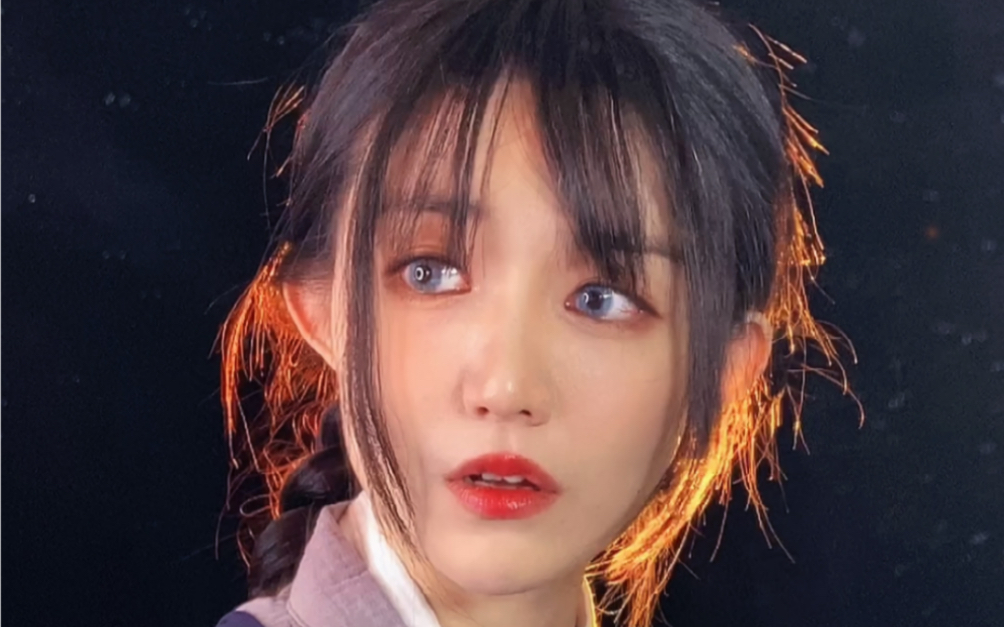 艺伎回忆录小千代仿妆～太喜欢这个眼里有星星的女孩了