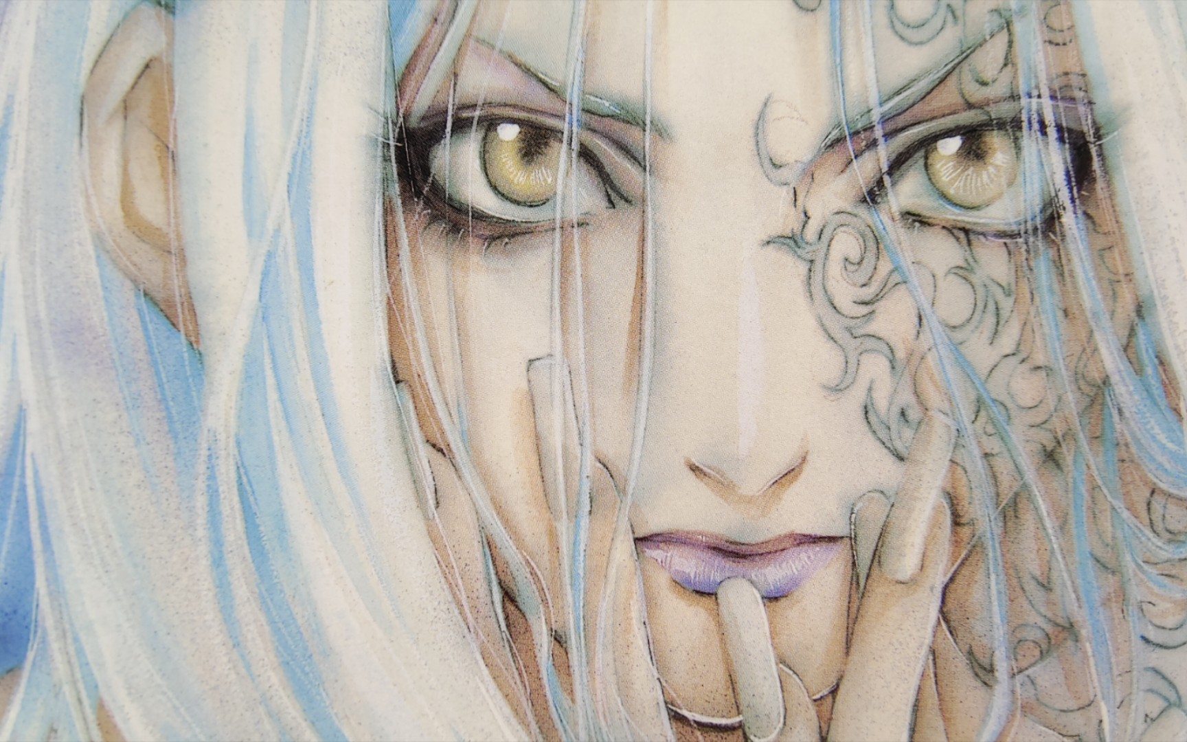 画师"由贵香织里":《天使禁猎区》插画(第6期)73【"画集"赏析第1640