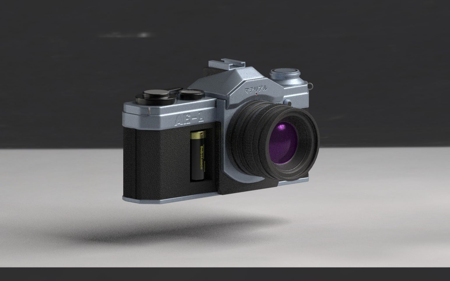 3dmax照相机模型制作,基础建模教学,模型制作 展uv sp材质